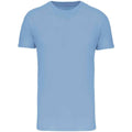 Sky Blue - Front - Kariban Mens BIO150IC Crew Neck T-Shirt