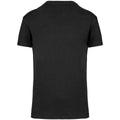 Black - Back - Kariban Mens BIO150IC Crew Neck T-Shirt