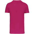 Fuchsia - Back - Kariban Mens BIO150IC Crew Neck T-Shirt