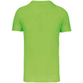 Lime Green - Back - Kariban Mens BIO150IC Crew Neck T-Shirt