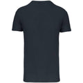 Navy - Back - Kariban Mens BIO150IC Crew Neck T-Shirt