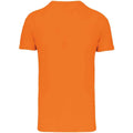 Orange - Back - Kariban Mens BIO150IC Crew Neck T-Shirt