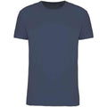 Deep Blue - Front - Kariban Mens BIO150IC Crew Neck T-Shirt