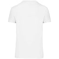 White - Back - Kariban Mens BIO150IC Crew Neck T-Shirt