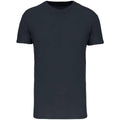 Navy - Front - Kariban Mens BIO150IC Crew Neck T-Shirt