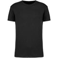 Black - Front - Kariban Mens BIO150IC Crew Neck T-Shirt