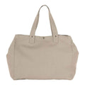 Natural - Front - Kimood Washed Cotton Shopper Bag