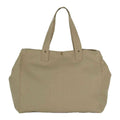 Olive Grey - Front - Kimood Washed Cotton Shopper Bag