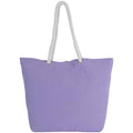 Light Purple - Front - Kimood Washed Cotton Tote Bag