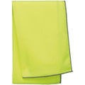 Fluorescent Yellow - Front - Proact Refreshing Sports Towel