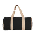 Black Night-Hemp - Back - Kimood Recycled Duffle Bag