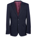 Navy Pindot - Front - Brook Taverner Mens Eclipse Phoenix Suit Jacket