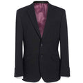 Black - Front - Brook Taverner Mens Eclipse Phoenix Suit Jacket