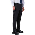 Black - Front - Brook Taverner Mens Tours Tailored Cargo Trousers