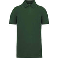 Forest Green - Front - Kariban Mens Pique Organic Polo Shirt