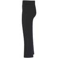 Black - Side - SF Childrens-Kids Flared Leggings