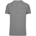 Grey - Back - Kariban Mens BIO150IC Heather T-Shirt