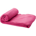 Magenta - Back - Bullet Huggy Blanket And Pouch