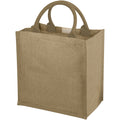 Natural - Front - Bullet Chennai Jute Gift Tote