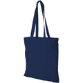 Solid Black - Side - Bullet Peru Cotton Tote