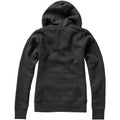 Anthracite - Back - Elevate Womens-Ladies Arora Hooded Full Zip Sweater