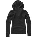 Solid Black - Back - Elevate Womens-Ladies Arora Hooded Full Zip Sweater