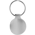 Silver - Side - Bullet Orlene Round Key Chain