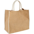 Natural-White - Front - Bullet The Large Jute Tote (Pack of 2)