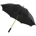 Solid Black-Lime - Front - Avenue 23 Inch Spark Auto Open Storm Umbrella (Pack Of 2)