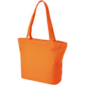 Orange - Front - Bullet Panama Beach Tote (Pack Of 2)