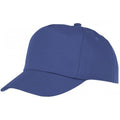 Blue - Front - Bullet Childrens-Kids Feniks 5 Panel Cap