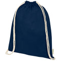 Navy - Front - Bullet Orissa Drawstring Bag