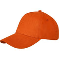 Orange - Lifestyle - Elevate Unisex Adult Doyle 5 Panel Cap