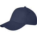 Navy - Lifestyle - Elevate Unisex Adult Doyle 5 Panel Cap