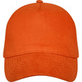 Orange - Front - Elevate Unisex Adult Doyle 5 Panel Cap