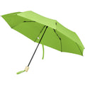 Lime Green - Front - Avenue Birgit Recycled Folding Umbrella