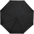 Solid Black - Side - Avenue Birgit Recycled Folding Umbrella