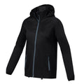 Solid Black - Side - Elevate Essentials Womens-Ladies Dinlas Lightweight Jacket