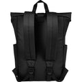 Solid Black - Back - Unbranded Byron Roll Up 18L Backpack