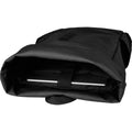 Solid Black - Pack Shot - Unbranded Byron Roll Up 18L Backpack