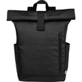 Solid Black - Front - Unbranded Byron Roll Up 18L Backpack