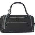 Solid Black - Front - Aqua 2 in 1 Water Resistant Recycled 35L Duffle Bag