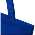 Royal Blue - Side - Madras Recycled Cotton 7L Tote Bag