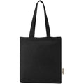 Solid Black - Front - Madras Recycled Cotton 7L Tote Bag