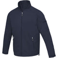 Navy - Side - Elevate Life Mens Palo Lightweight Jacket