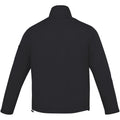 Solid Black - Back - Elevate Life Mens Palo Lightweight Jacket