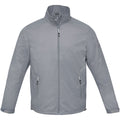 Steel Grey - Front - Elevate Life Mens Palo Lightweight Jacket