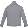 Steel Grey - Back - Elevate Life Mens Palo Lightweight Jacket