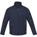 Navy - Front - Elevate Life Mens Palo Lightweight Jacket