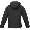 Solid Black - Back - Elevate Essentials Mens Notus Padded Soft Shell Jacket